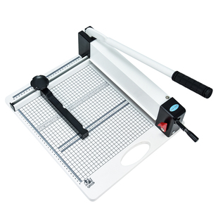 雷盛重型切纸机a4办公用照片相片大型切纸刀手动切割机名片切卡机标书裁纸机QD220图文书籍省力厚层切纸刀