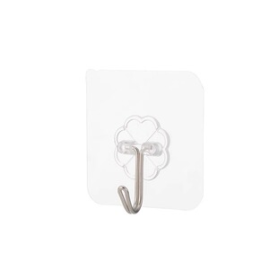 挂钩强力粘胶墙壁贴墙上承重透明无痕挂勾贴钩免打孔钩子粘贴粘钩