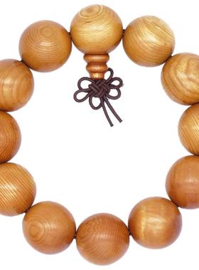 手链杉木15mm男女款上蜡包邮