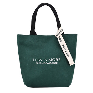 韩国原创帆布公文包女手提包休闲简约上班通勤文件包学生上课书包