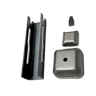 周转箱折叠件包角护腿包脚护脚立柱U型槽货架配件堆垛架配件轴闩