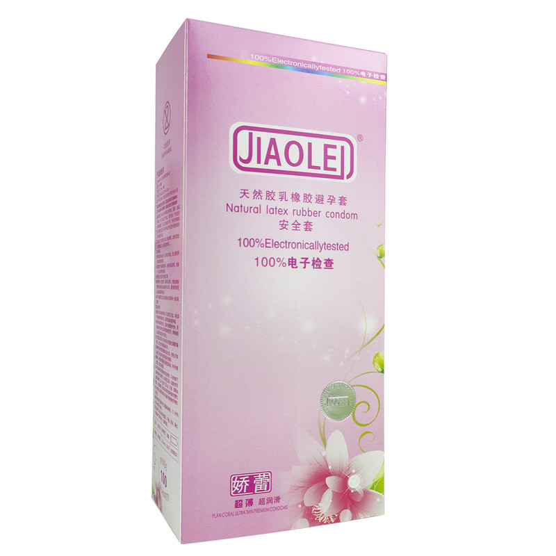 娇蕾平滑超薄大油原装安全避孕套