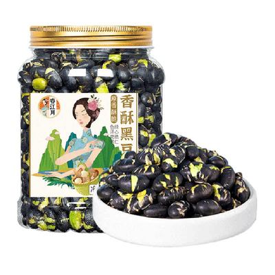 春江月香酥黑豆即食大罐零食
