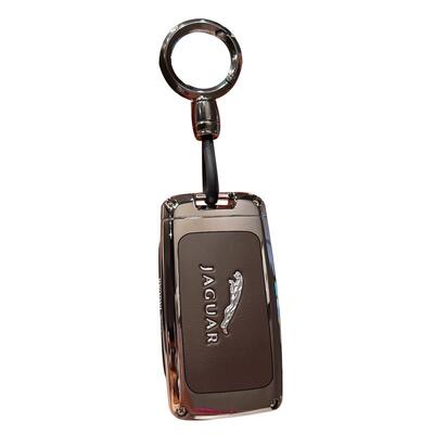 合金真皮高端轻奢捷豹钥匙套