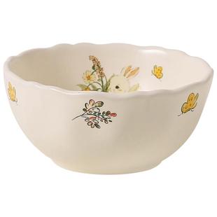 川岛屋可爱餐具陶瓷碗家用2026新款特别好看的盘子饭碗汤碗碟套装