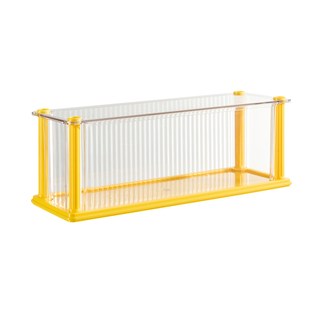 星星人展示盒子亚克力手办盲盒收纳展示架长条适用泡泡玛特小野