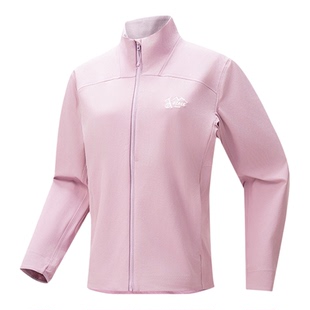 Ozark奥索卡新品夹克耐磨透气防泼水徒步户外软壳外套女款立领