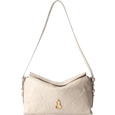 BAMPO半坡绵绵枕头包 头层牛皮斜挎包女2025新款通勤腋下单肩包