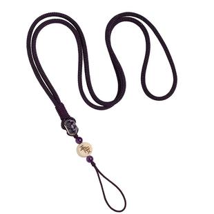 琼睿新款手工编织转运平安长款手机挂绳牢固结实女手机绳可挂脖子国风手机链挂饰耐用防丢绳子吊坠通用挂件绳