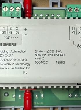 西门子 RXC32.1/00032 HVAC 控制器，瑞士原