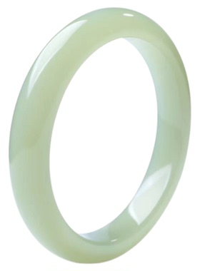 天然和田玉手镯女款葡萄肉色