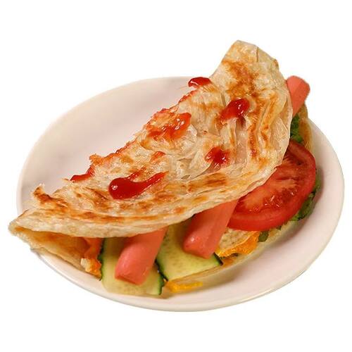 台湾手抓饼120克90克商用摆摊手抓饼早餐饼大面饼葱香味原味110克