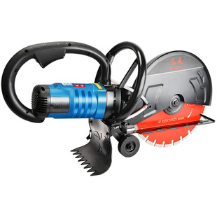 东成切割机开槽机220V大功率云石机混凝土马路切割机墙面壁切墙机