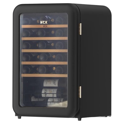 HCK哈士奇复古红酒柜茶叶柜家用