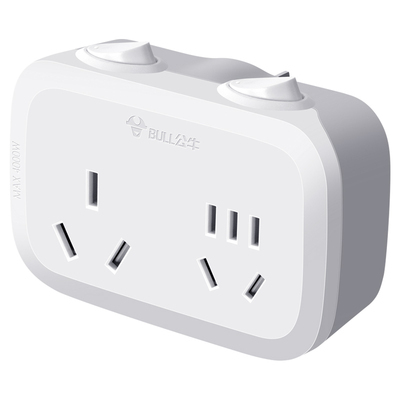 公牛空调专用插座16a大孔接线板