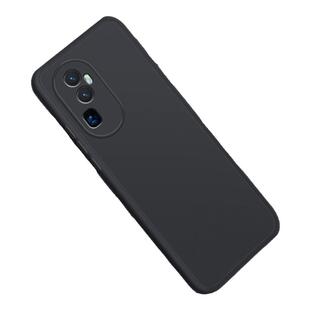 适用oppoReno10手机壳reno10pro十新款磨砂超薄oppo5G硅胶por+套opρo全包防摔opρoreno男女opporone105黑色