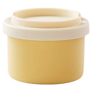 密封硅胶汤碗家用食品级带盖汤杯高汤冷冻储存盒微波加热分格餐盒