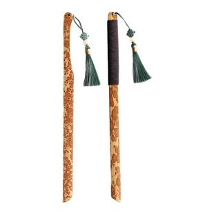 问心堂文房裁纸刀宣纸专用梅妃竹刀毛笔练习纸宣纸刀毛边纸皮纸手工切纸刀传统云湘妃竹刀竹片犀利不伤手实用