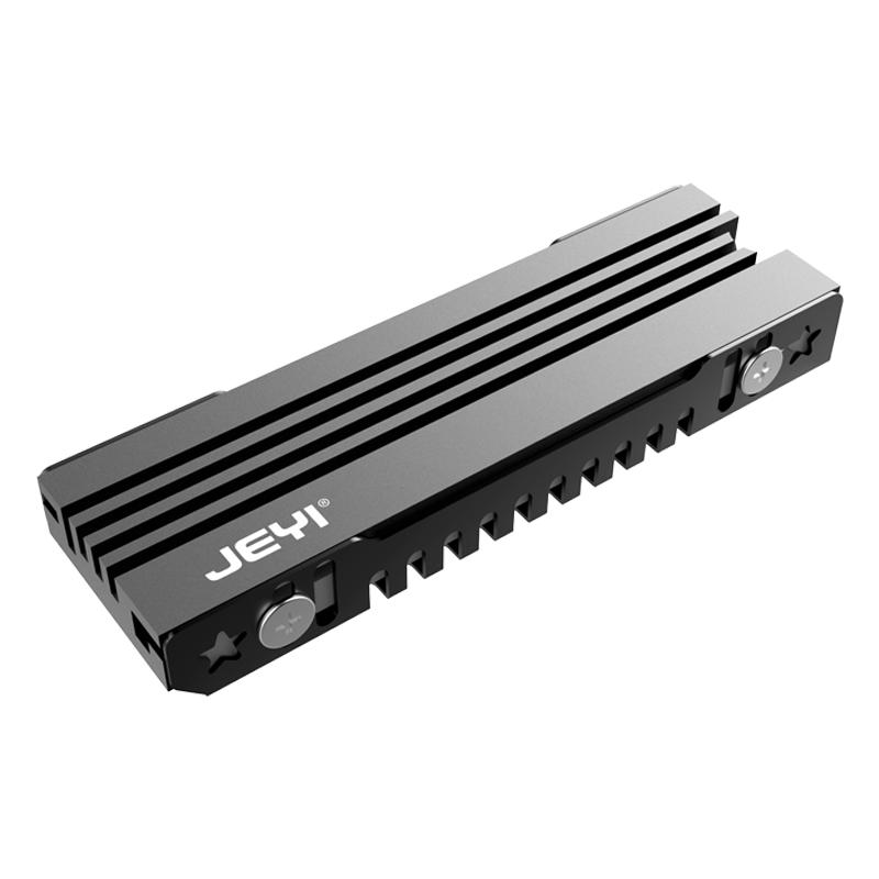 JEYI佳翼全铝M.2固态硬盘2280散热片NVME散热器m2 ssd散热马甲