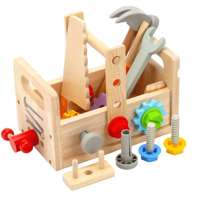 工具箱动手拆装拧螺丝益智玩具