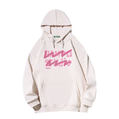 黑色宽松连帽卫衣2024年新款外套