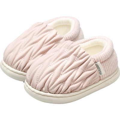 牧童儿童加绒保暖云朵棉拖鞋