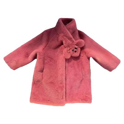 洋气可爱保暖加厚女童棉服女童冬