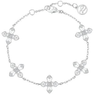 ZEGL设计师蕾丝缪斯淡水珍珠手链女轻奢小众精致秋冬拉丝手镯手饰