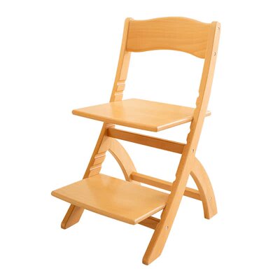 儿童成长椅可升降实木学习椅子小学生坐姿矫正椅可调节家用桌椅子