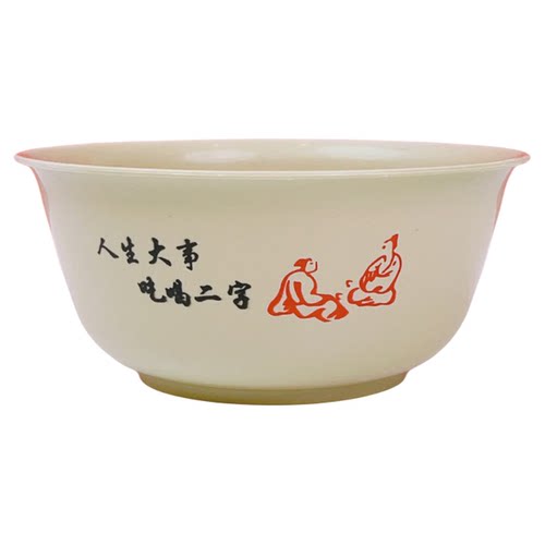 稻壳一次性饭碗餐具食品级加大加厚家用耐高温结婚大野餐户外过年