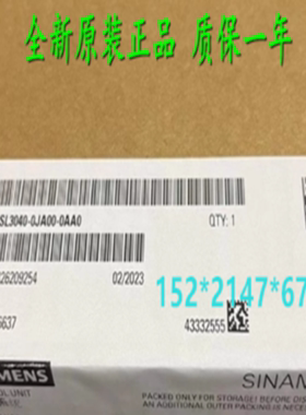 议价原装6SL3040-0JA01-0AA0西门子S110 CU305 PN 6SL30400JA010A