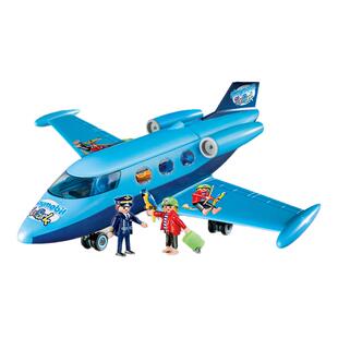 新品PLAYMOBIL摩比世界FUNPARK系列：酷夏飞机儿童玩具9366