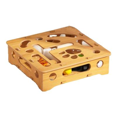 猫玩具消耗体力益智迷宫盒子