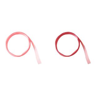 编发丝带头饰白色蝴蝶结发饰2023新款高级感发带女绑发绳夏天飘带