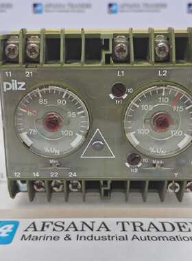 PILZP1U33X400VAC2U三相电压监控安全继电器