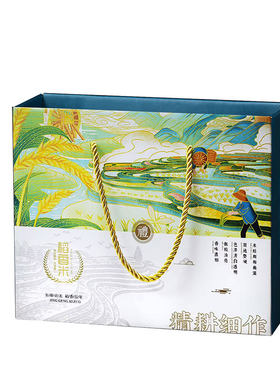 大米包装盒黑豆绿豆小米杂粮礼盒