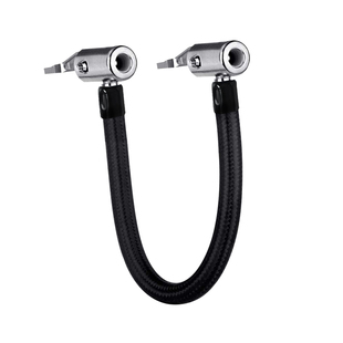 JILUSHI吸尘充气泵一体机充气管双按柄车载充气泵气管可放气快充