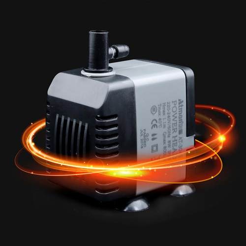 创星潜水泵305s小型抽水机at306s超静音过滤器鱼缸泵换水循环泵