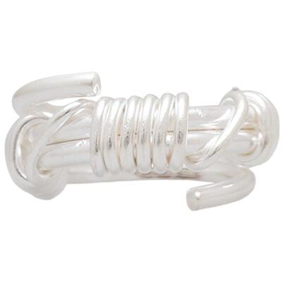 VIXTORM®情侣款手工990足银戒指