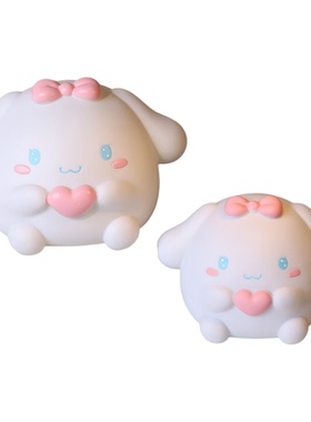 玉兔狗存钱罐摆件儿童生日礼物