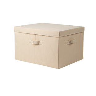 收纳箱衣柜衣服裤子收纳盒家用布艺衣物整理筐可折叠大号储物箱子