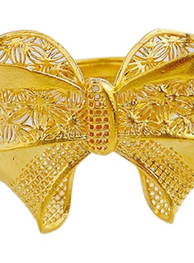 999足金纯金戒指女戒婚戒