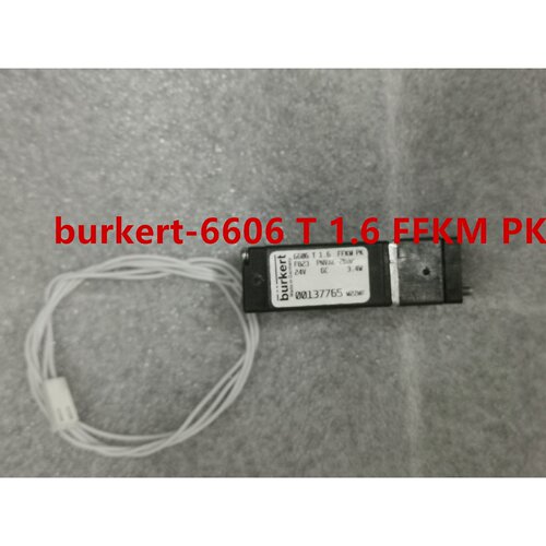 全新宝德burkert电磁阀6606 T 1.6 FFKM PK FB23板式安装三通阀