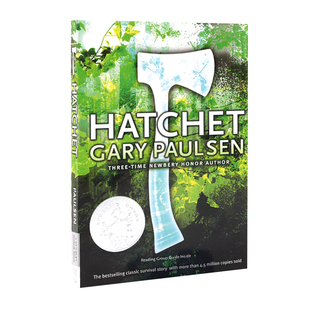 手斧男孩系列 短柄小斧 进口英文原版正版 Hatchet Gary Paulsen纽伯瑞获奖外国儿童文学故事小说 英语读物励志冒险原版