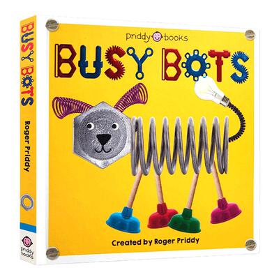 Clever Bots Busy Bots 忙碌的机器人 英文原版