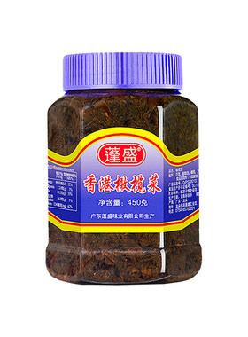 蓬盛橄榄菜下饭菜潮汕老牌子特产小菜咸菜拌饭酱菜开胃菜美味瓶装