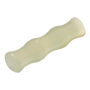 梅林笔庄岫玉竹节笔搁笔山玉制毛笔架笔搁初学者书法国画专用创意镇纸多功能笔托文房雅器高颜值送礼挂件礼盒