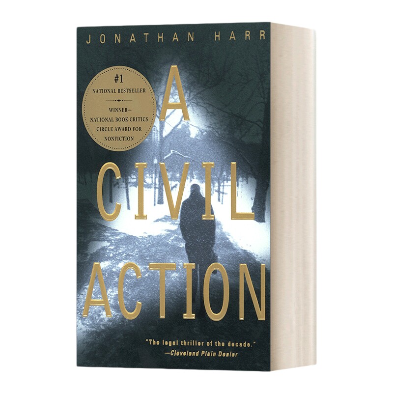 英文原版 A Civil Action 漫长的诉讼 环境污染、白血病儿童和对司法公正的追求 英文版 进口英语原版书籍