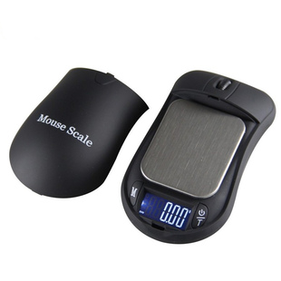 高精度迷你小型鼠标电子秤珠宝秤0.01g药粉克拉称口红茶叶称克数