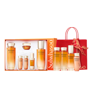 【新年礼物】雪花秀人参水乳套装护肤品礼盒保湿紧致修护